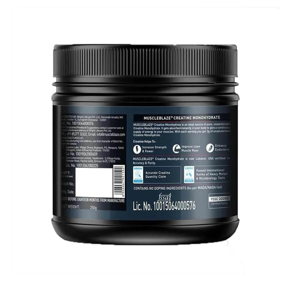 MuscleBlaze Creatine Monohydrate