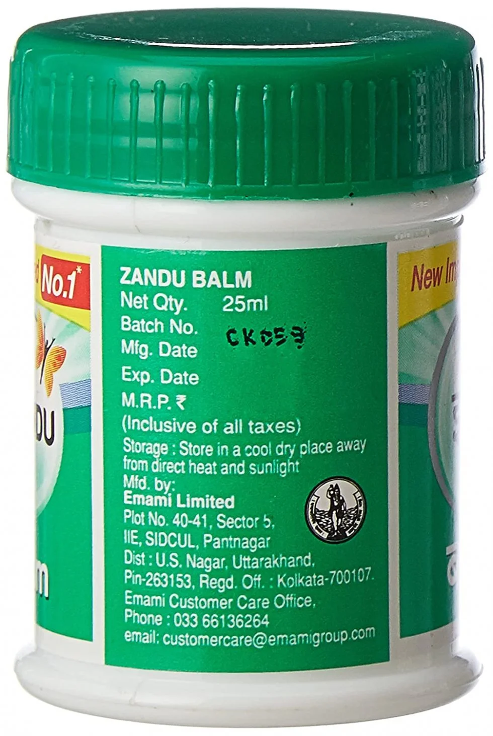 Zandu Balm
