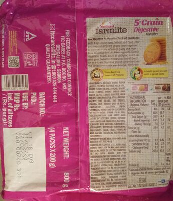 Sunfeast Farmlite Digestive