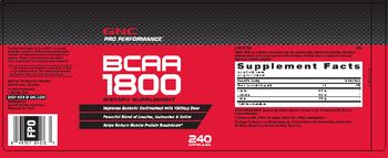 GNC Pro Performance BCAA