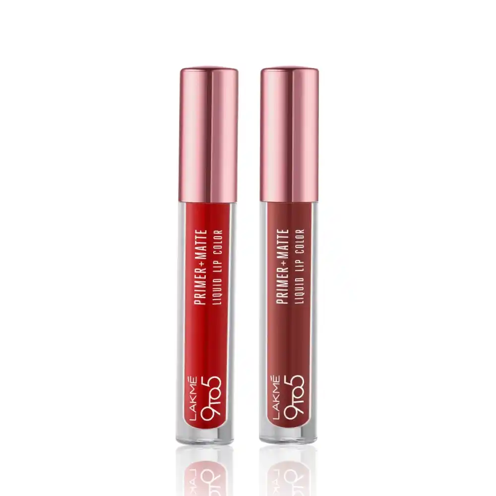 Lakme 9to5 Primer + Matte Lip Color